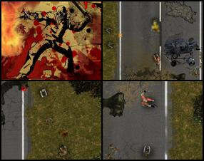 Tava misija ir vadīt Džo uz ziemeļiem, lai atrastu kādu vakcīnu pret viņa biedējošo zombiju saslimšanu. Apgreido savu varoni, pērc jaunākos ieročus, piemēram, katanu vai klasisko motorzāģi. Izmanto W A S D lai kustētos. Ar peli mērķē un šauj. Spied E, lai pārslēgtu ieročus.