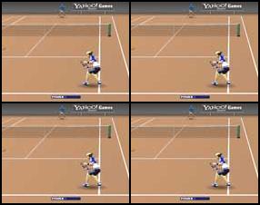 Spēlē virtuālo 3D tenisu. Turi nospiestu peles pogu, lai uzlādētu sitienu. Lieliskākais flash spēļu tennis, kāds jebkad redzēts