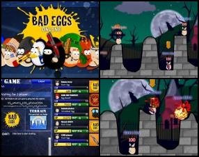Vismaz šī spēle rullē. Atceries Sega Mega Drive hitu - Worms Armageddon? Tā pati spēle, tikai tārpu vietā mums ir olas, un šī ir reālā laika online multiplayer spēle, kas padara šo spēli fantastisku. Ielogojies vai Reģistrējies, vai spēlē kā viesis. Atrodi spēli, piekonektējies un palīdzi savai komandai uzvarēt. Mērķē un uzstādi šāviena spēku ar bultu taustiņiem. Ar W A S D pārvietojies. Ar Space šauj.