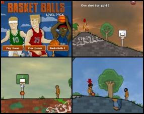 Es ceru, ka atceraties iepriekšējās un līdzīgās spēles šai sporta fizikas puzzles spēļu sērijām. Tavs uzdevums ir nogādāt basketbola bumbas līdz visiem groziem un trāpīt visiem tiesnešiem. Izmanto peli, lai mērķētu un mestu.