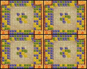 Slidini ārējos blokus blakus līdzīgajiem, kuri atrodas centrā. Savāc 3 vai vairāk vienādus blakus esošus blokus, lai tie pazustu. Tiec cauri daudziem līmeņiem šajā fantastiskajā rindu veidošanas spēlē.