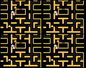Šī ir labās vecās Pacman spēles flash versija. Spēles noteikumi nav grūti: tev jāizvairās no spokiem un jāsavāc visi mirgojošie punktiņi. Kad būsi paveicis šo uzdevumu, ieesi durvīs un tiksi nākamajā līmenī.