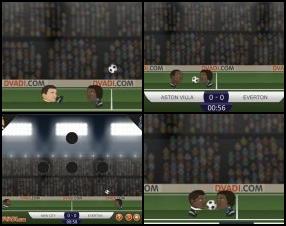 Anglijas Premjerlīgā ir arī apvienība sastāvoša no futbolgalvu spēlētājiem. Izvēlies savu komandu un spēlē viens pret vienu ar citiem Premjerlīgas klubu spēlētājiem. Izmanto bultiņas, lai kustētos un lēktu. Spied Space, lai sistu.