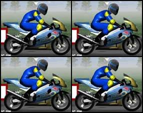 Spēle priekš motosporta meistariem. Jūsu mērķis ir, ieraugot oranžo marķieri, strauji piebremzēt, tā, lai nepaspētu šķērsot balto līniju. Spēlējot izmantojiet tastatūras bultiņas. Ja iepriekš jūs domājāt, ka jums labi padodas šāda tipa spēles, tad šoreiz jūs varēsiet uzzināt, vai šāds viedoklis bija pamatots.