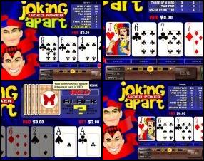 Vēl viens kārtējais video pokeris. Kā parasti tu vari iztēloties sevi kāda bagāta cilvēka ādā, kurš tērē savu naudu vienkārši spēlējot kārtis. Izdari savas likmes, maini kārtis un laimē lielus laimestus. Ja tu nezini pokera noteikumus, pameklē tos google.