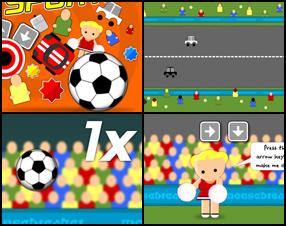 Šī spēle satur 30 līmeņus un 7 dzīvības. Tev ir jādara visu ko vari, lai pabeigtu sacensības. Mini golfs, futbola žonglēšana, sacensības un daudz citu mini sporta spēļu tevi jau gaida. Tev ir tikai pāris sekundes, lai saprastu, kā pabeigt savu uzdevumu, pirms iztek laiks. Izmanto peli un bultu taustiņus.
