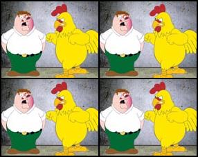 Pienācis laiks kārtīgi pamocīt slaveno Pīteru Griffinu no "Family Guy" multenes :) Izvēlies vienu no četriem spīdzināšanas veidiem. Varēsi viņa zodam uzmākties vēlāk! :)