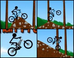 Sēdies uz sava BMX riteņa un sāc sacīkstes. Palīdzi mazajam vīriņam pabeigt visas trases un nopelnīt zelta medaļas, savākt naudu, lai uzlabotu savu divriteni. Spēle saglabājas ikreiz kā tu pabrauc garām atzīmes punktiem. Izmanto bultiņas, lai vadītu savu riteni. Spied Space, lai lektu.