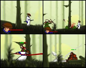 Mūsu samurai varonis tagad ir aprīkots ar jaunām kustībām, gaisa kombinācijām un cīnīsies pret jauniem ienaidniekiem, jauniem bosiem, papildus vairāk šķaidīšanas un asiņu. Izmanto peli, lai veiktu kombinācijas un speciālās kustības velkot peli caur ienaidnieku galvām. Spied Space, lai aktivizētu Shunpo režīmu.