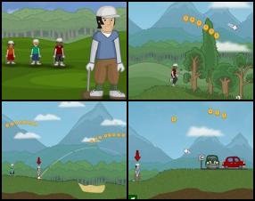 Šis golfs balstās uz ātrumu. Tavs uzdevums ir spēlēt pēc iespējas ātrāk, lai nogādātu bumbu līdz bedrītei. Centies sasniegt bedrīti par pēc iespējas mazāk sitieniem, lai iekļautos robežās. Izmanto peli, lai uzstādītu trajektoriju un spēku (skaties uz indikatoru lejā pa vidu) savam sitienam. Pa ceļam vāc monētas, lai atvērtu jaunas iespējas veikalā.