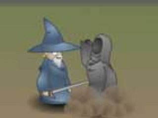 Angry old wizard