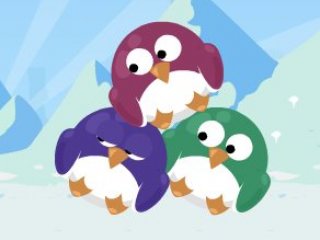 Colorful Penguins