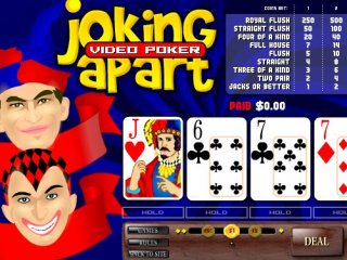 Joking Apart Video Poker - 4 