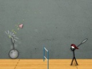 Stick Figure Badminton 2
