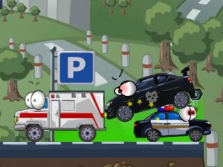 Vehicles 4 Car Toons - 4 